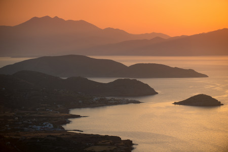 Mirabello at sunset